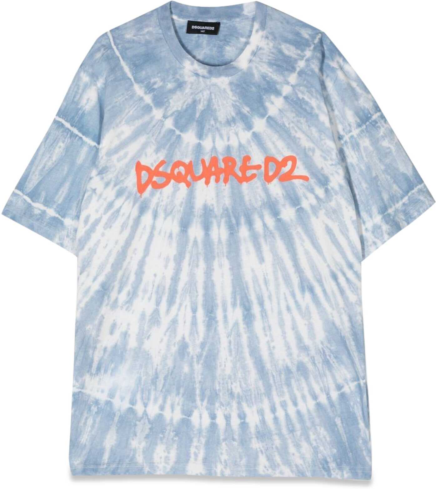 Poze DSQUARED2 Mc Logo Slouch Fit T-Shirt AZURE