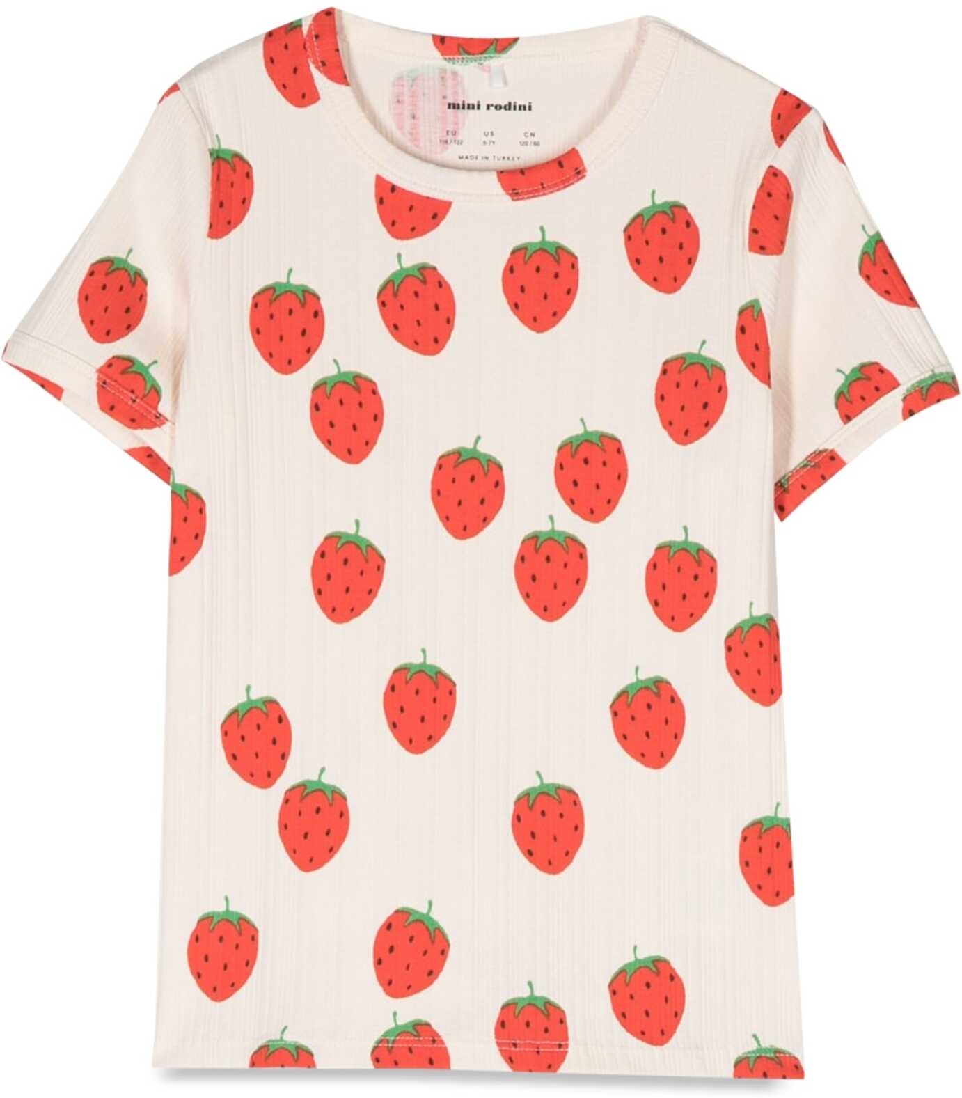 Poze MINI RODINI Allover Strawberries T-Shirt MULTICOLOUR