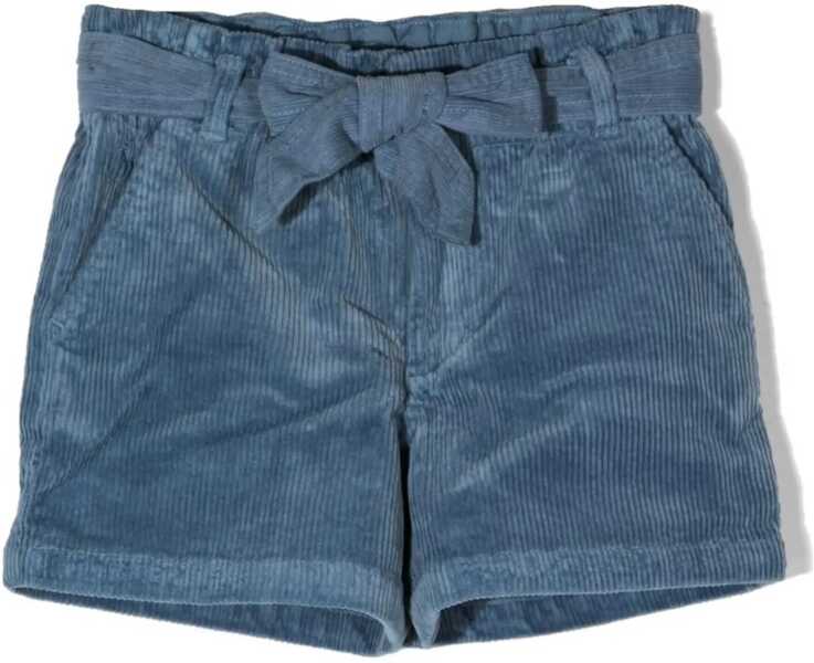 Pantaloni scurti Ralph Lauren Paperbag Shorts Flat Front DENIM Fete (BM 9886436) 1