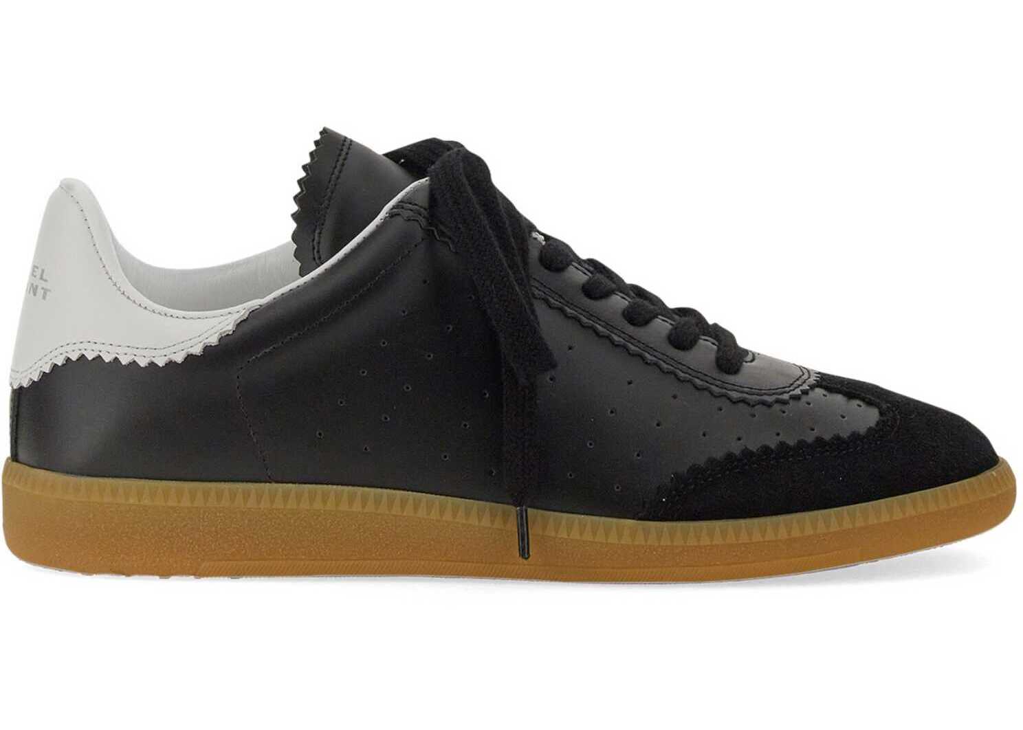 Isabel Marant Leather Sneaker* BLACK