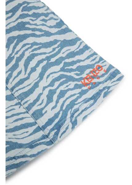 Fuste casual Kenzo Patterned Skirt BABY BLUE Fete (BM 9889088) 3