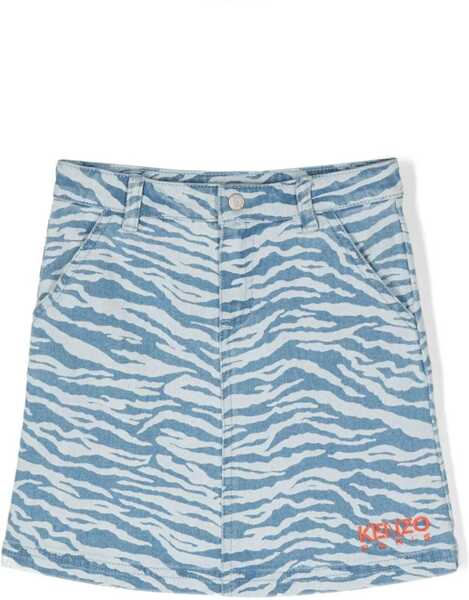 Fuste casual Kenzo Patterned Skirt BABY BLUE Fete (BM 9889088) 1