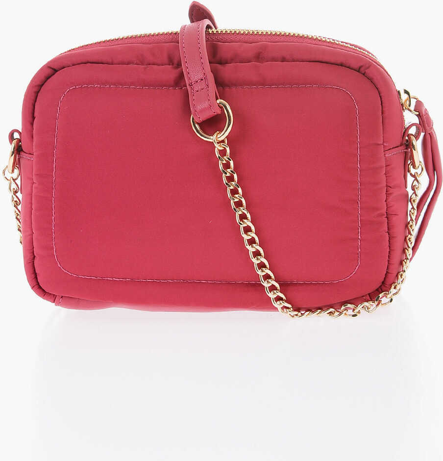 Genti tip postas Moschino Love Nylon Crossbody Bag With Golden Logo Pink Femei (BM 9889778) 2