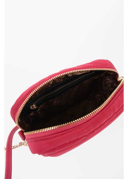 Genti tip postas Moschino Love Nylon Crossbody Bag With Golden Logo Pink Femei (BM 9889778) 4