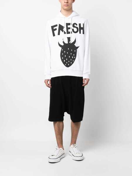 Bluze de trening Comme des Garons Brett Westfall Sweatshirt WHITE Barbati (BM 9890030) 2