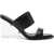Alexander McQueen Leather Sandal BLACK