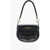 Moschino Love Faux Leather Saddle Bag With Braided Details Black