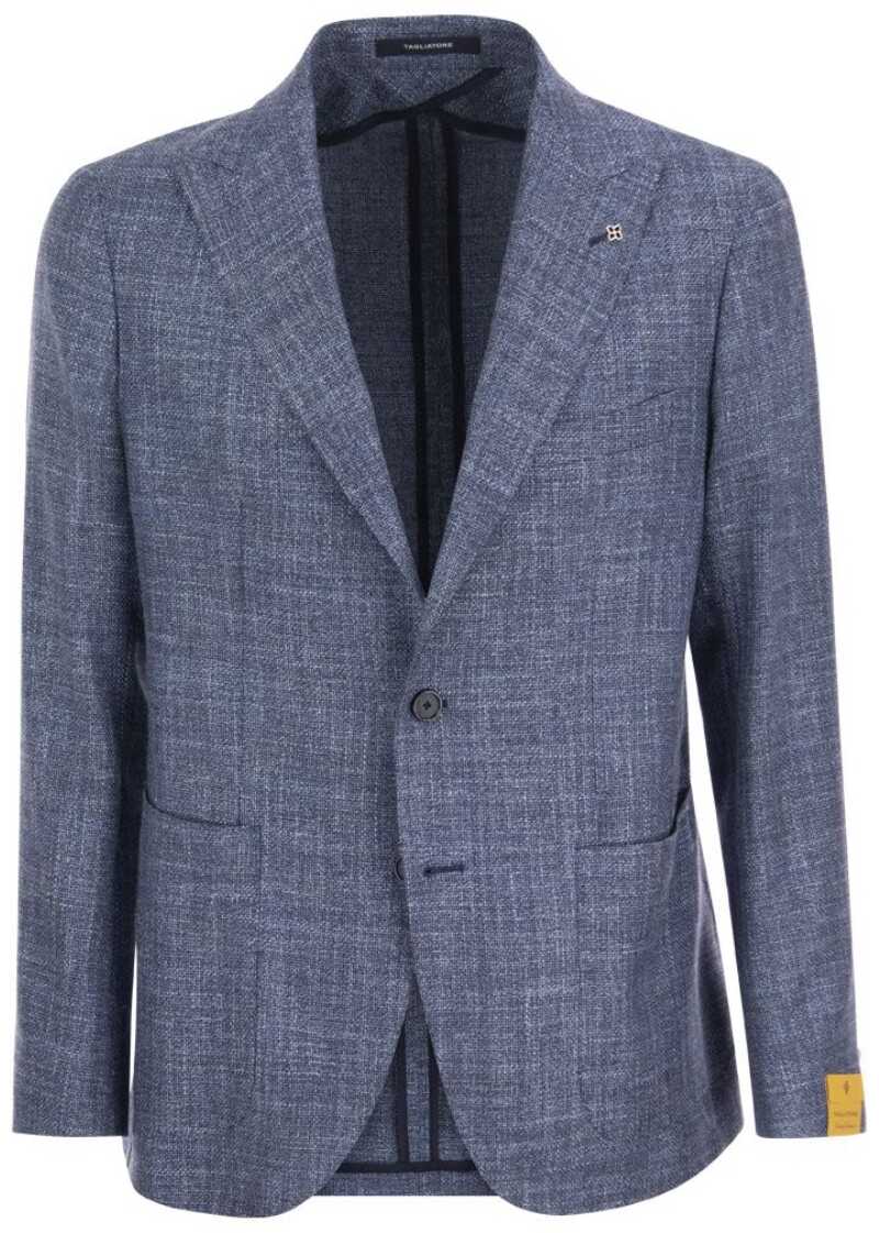 Tagliatore Wool Jacket BLUE
