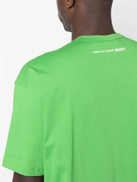 Tricouri Comme des Garons T-Shirt With Logo GREEN Barbati (BM 9894602) 5
