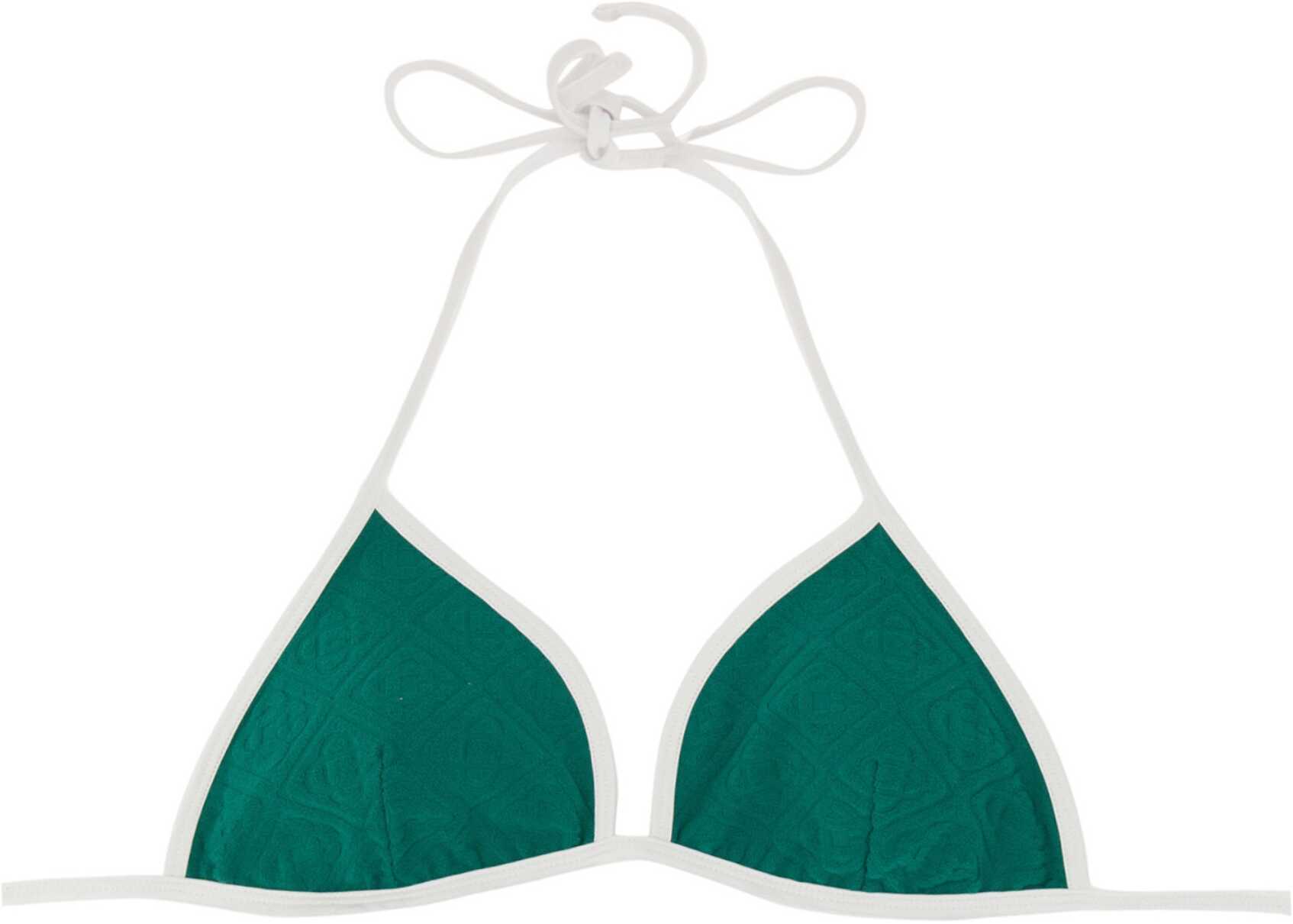 Casablanca Top Bikini GREEN