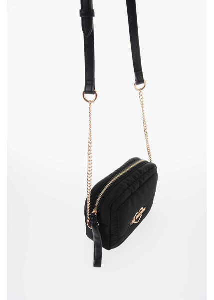 Genti tip postas Moschino Love Nylon Crossbody Bag With Golden Logo Black Femei (BM 9894965) 3