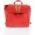 Moschino Love Faux Leather Backpack With Golden Logo Red