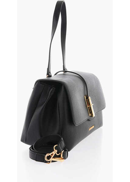 Genti tip postas Moschino Love Faux Leather Bag With Removable Shoulder Strap Black Femei (BM 9895784) 2