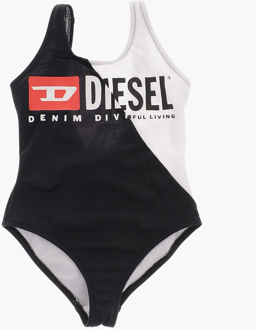 Poze Diesel Two-Tone Mflammy One Piece Swimsuit Black