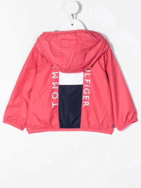 Jachete Tommy Hilfiger Baby Colorblock Jacket RED Baieti (BM 9897089) 2