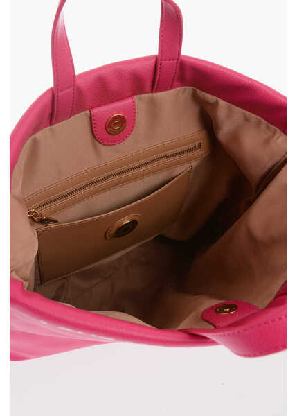 Genti de mana Moschino Love Faux Leather Handbag With Printed Logo Pink Femei (BM 9897149) 3