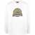 Diesel Crewneck S-Patchy Sweatshirt With Deboosed Patch White