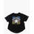 Converse All Star Chuck Taylor Front Printed Crew-Neck T-Shirt Black
