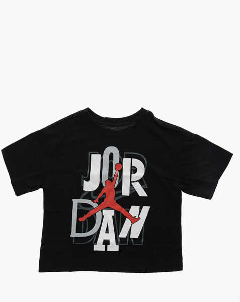 Tricouri Nike Air Jordan Printed Outside The Lines T-Shirt Black Baieti (BM 9900350) 1