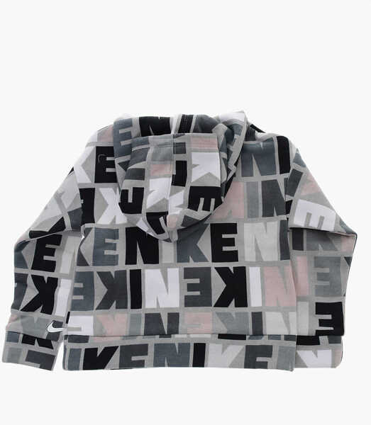 Bluze de trening Nike All-Over Printed Logo Snack Pack Hoodie Multicolor Baieti (BM 9901070) 4