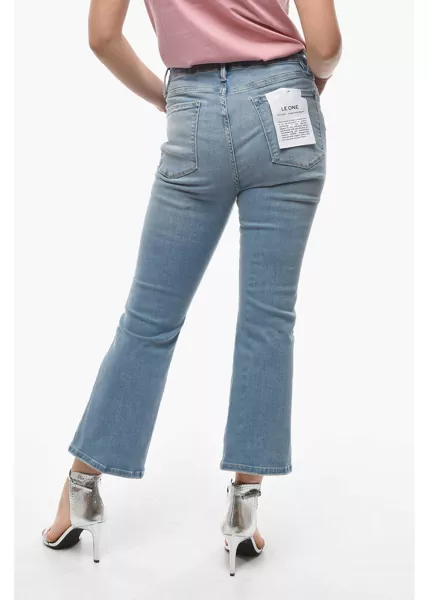 Blugi drepti FRAME Cropped Mini Boot Le One Jeans Blue Femei (BM 9901073) 2