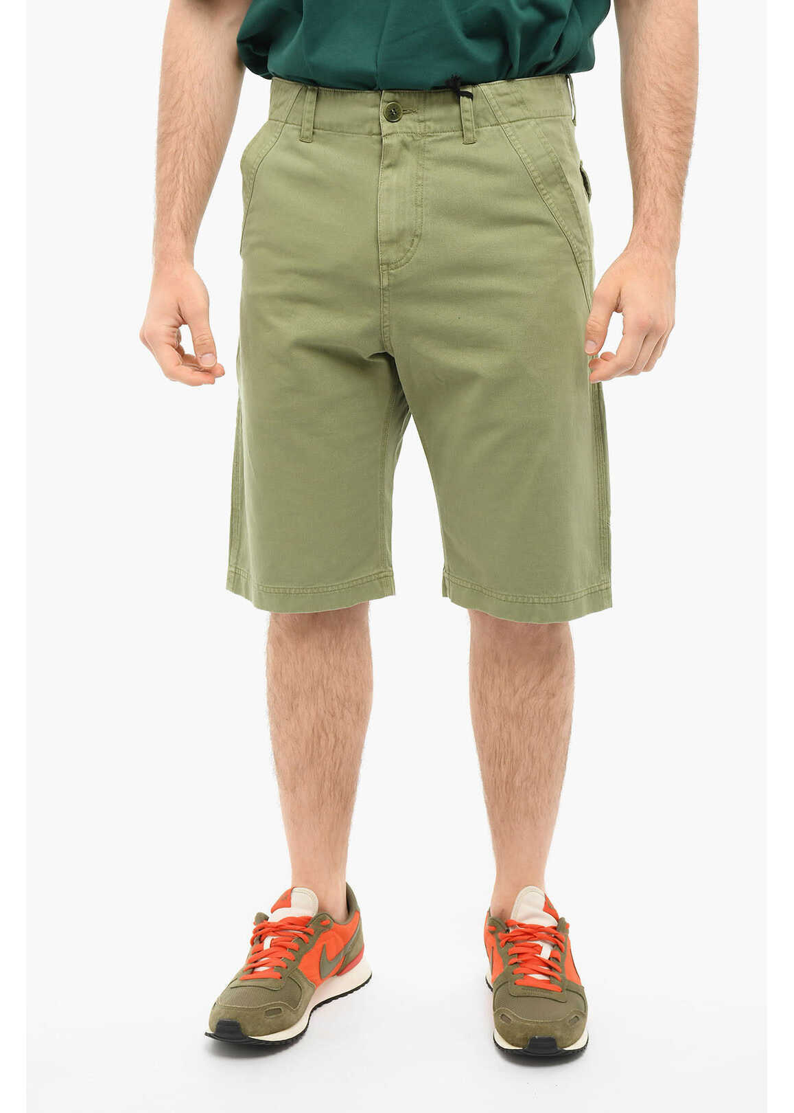 Zadig & Voltaire Cotton Parks Shorts Green