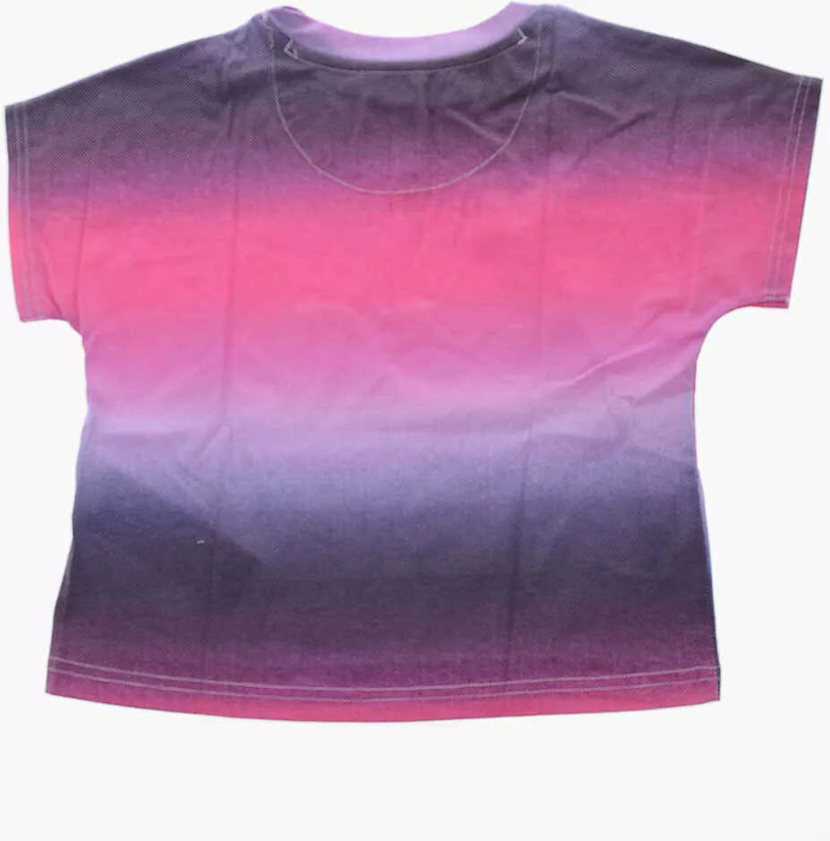 Tricouri Converse All Star Chuck Taylor Shaded Effect Relaxed Boxy Fit Crew-Ne Pink Baieti (BM 9901727) 3