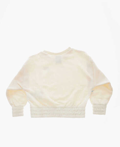 Bluze de trening Nike Crewneck Sweatshirt With Elastic Band On The Bottom Beige Baieti (BM 9902279) 4