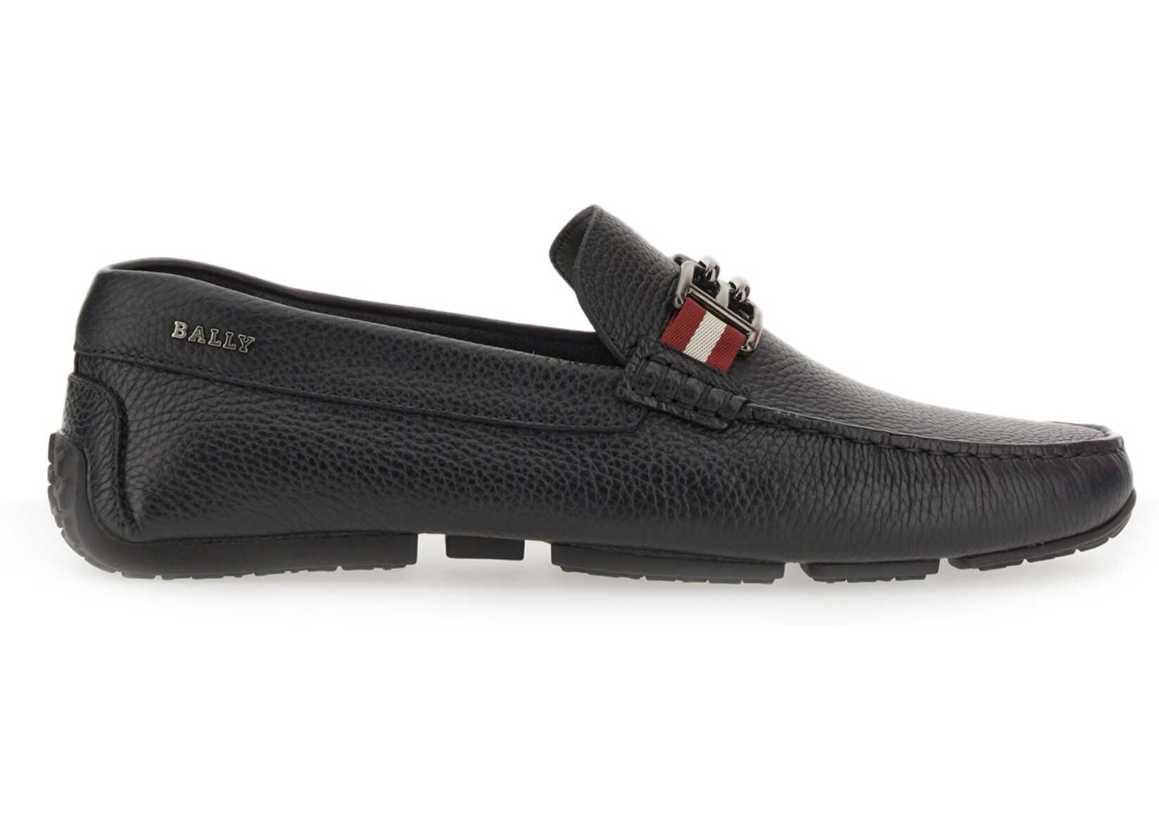 Bally Loafer With Logo BLACK