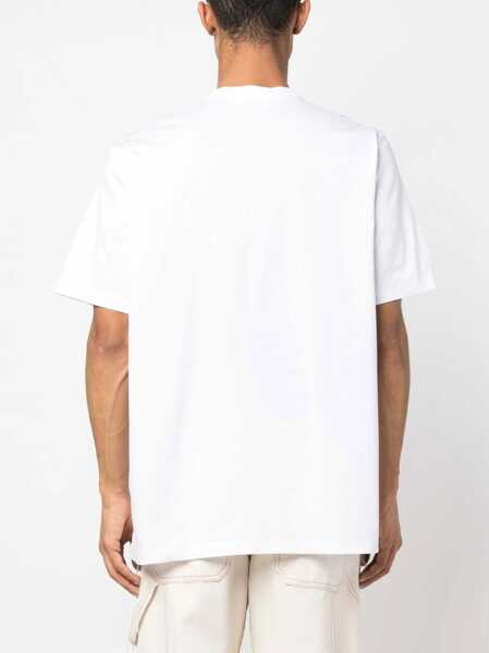 Tricouri DSQUARED2 T-Shirt D2 Catens Beach WHITE Barbati (BM 9906425) 4