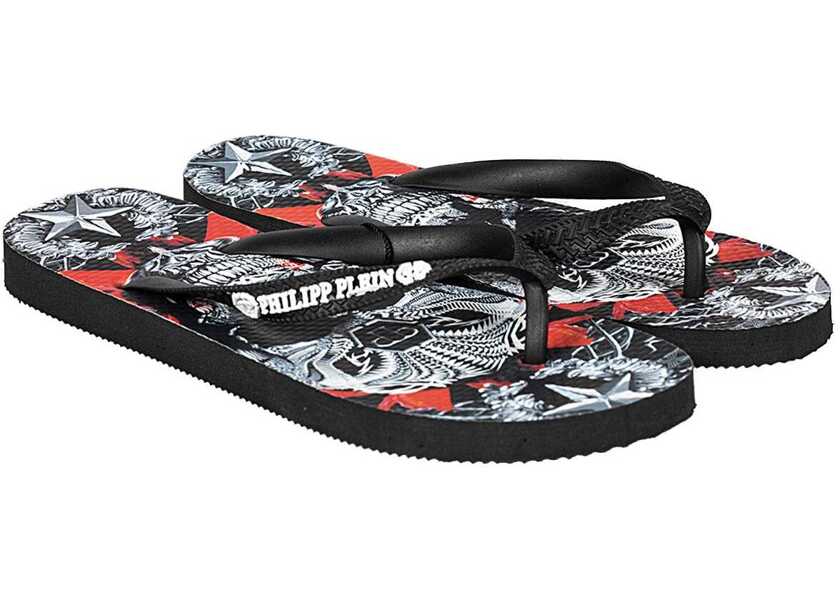 Papuci Philipp Plein IMPS900 Czarny Femei (BM 9907697) 2