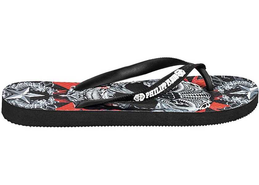 Papuci Philipp Plein IMPS900 Czarny Femei (BM 9907697) 4