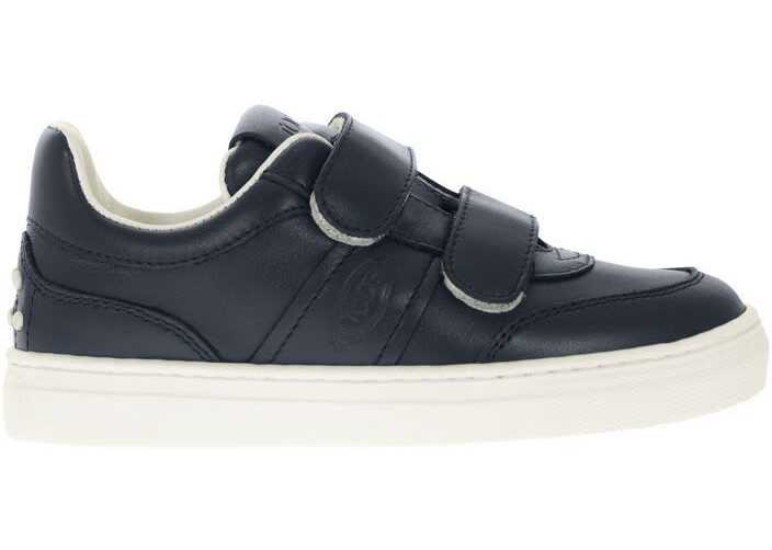 TOD\'S Boys Leather Sneakers BLUE