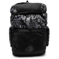 Rucsacuri Jeans Couture All-Over Logo Multipockets Backpack Barbati