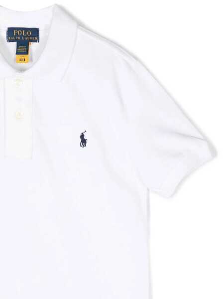 Tricouri Polo Ralph Lauren POLO-TOPS-KNIT White Baieti (BM 9909158) 3