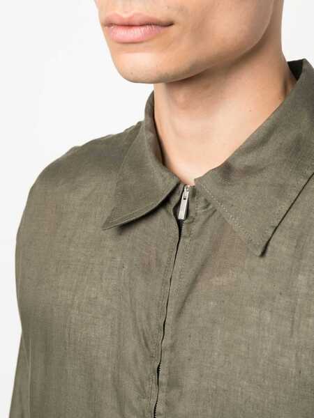 Jachete PT TORINO Linen Jacket DOVE Barbati (BM 9910127) 5