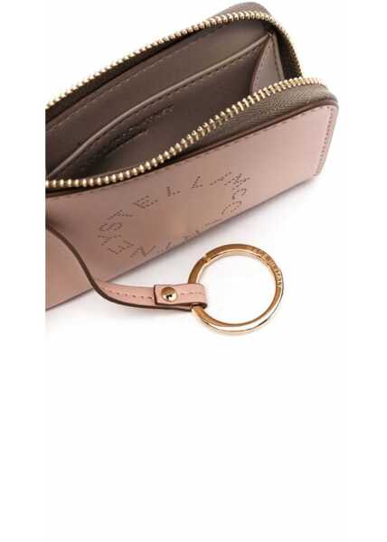 Portofele Stella McCartney Wallet With Logo POWDER Femei (BM 9913409) 3