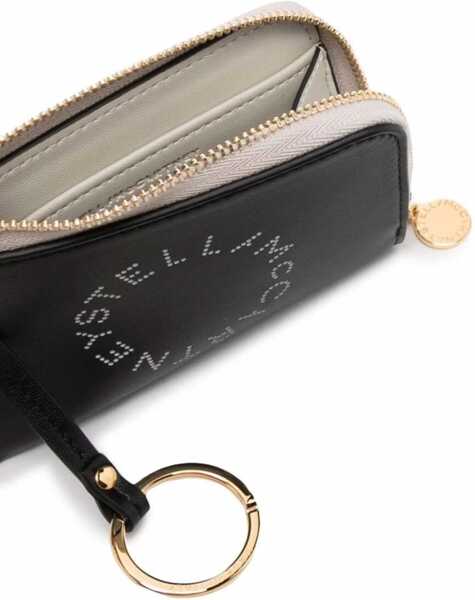 Portofele Stella McCartney Wallet With Logo BLACK Femei (BM 9913412) 3