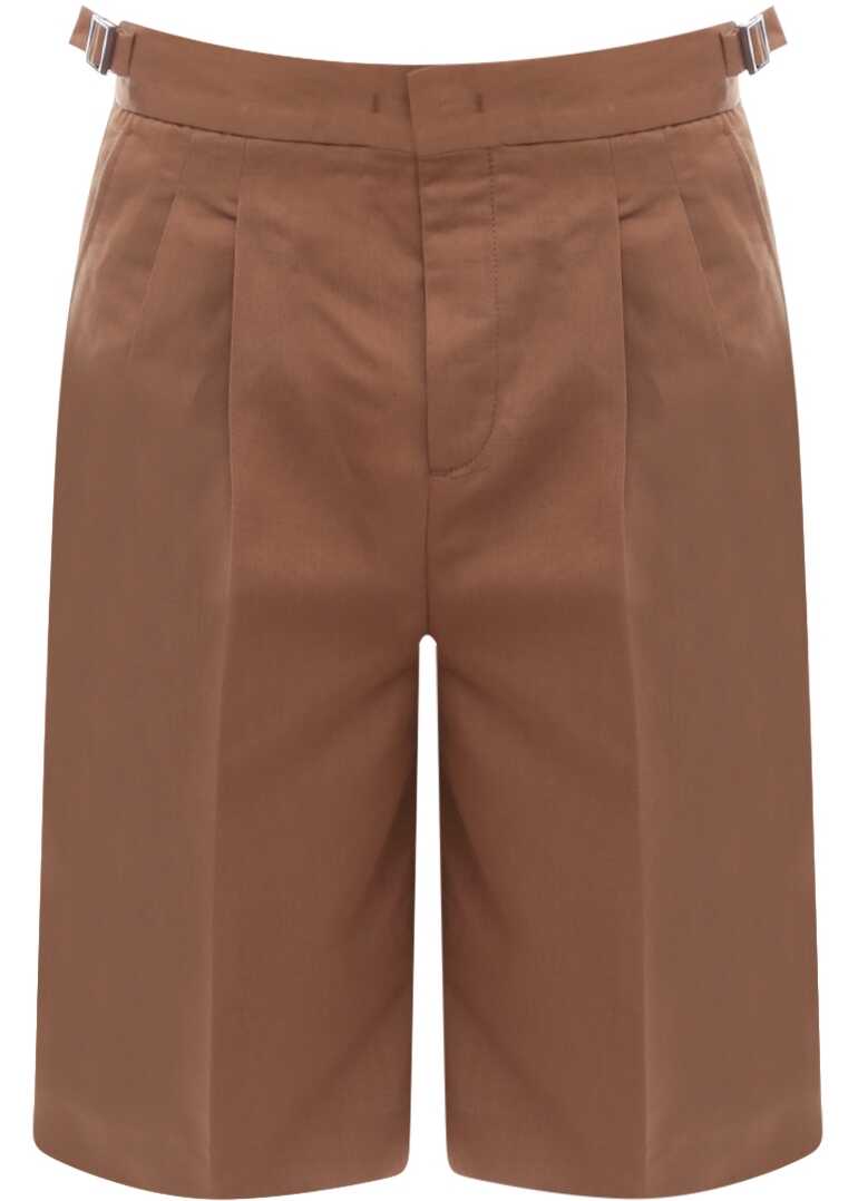 PT01 Cotton Shorts BROWN