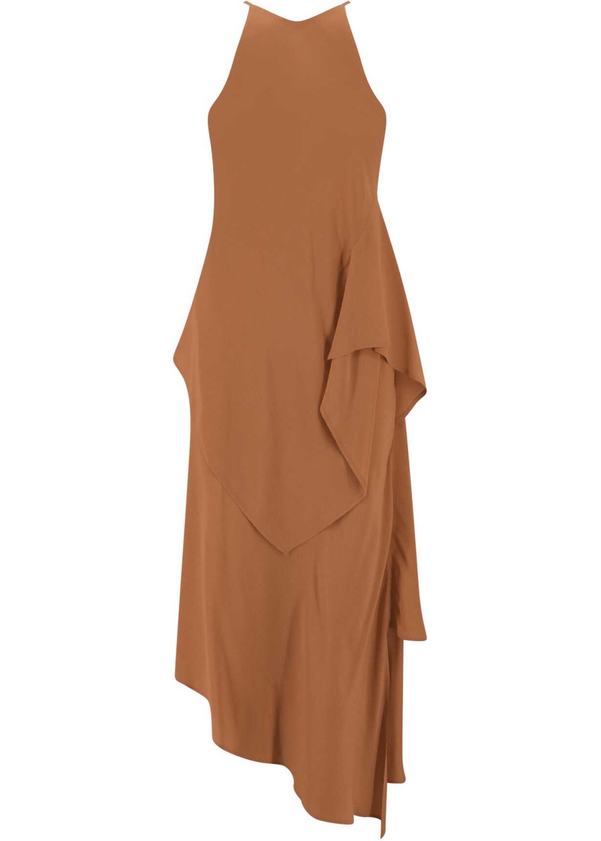 Erika Cavallini Acetate Dress BROWN