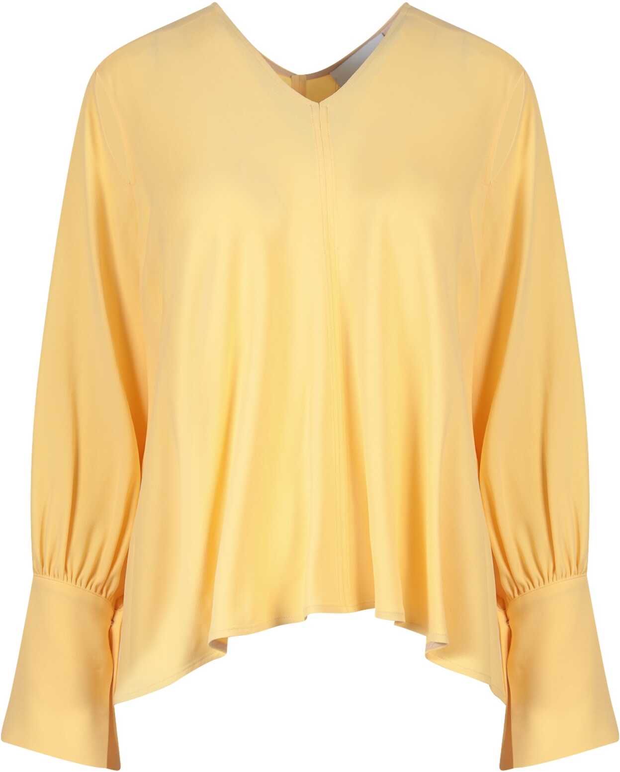 Erika Cavallini Viscose Shirt YELLOW