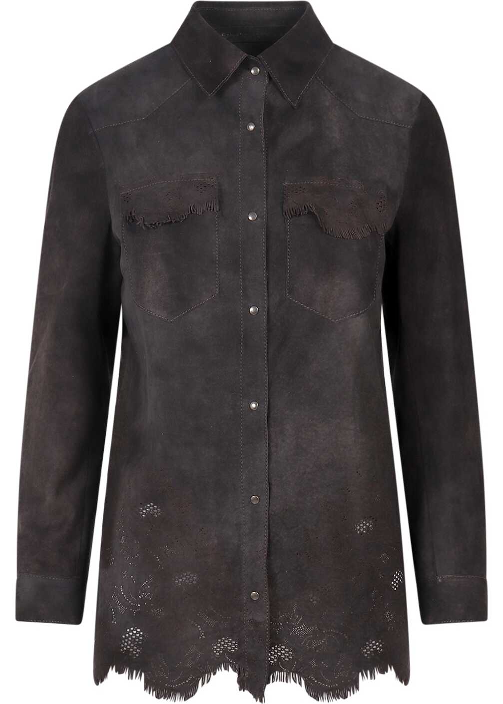 Salvatore Santoro Other Materials Shirt BROWN