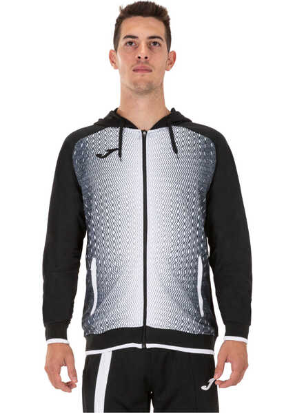 Hanorace Joma Supernova Hooded Jacket White Barbati (BM 9921125) 2