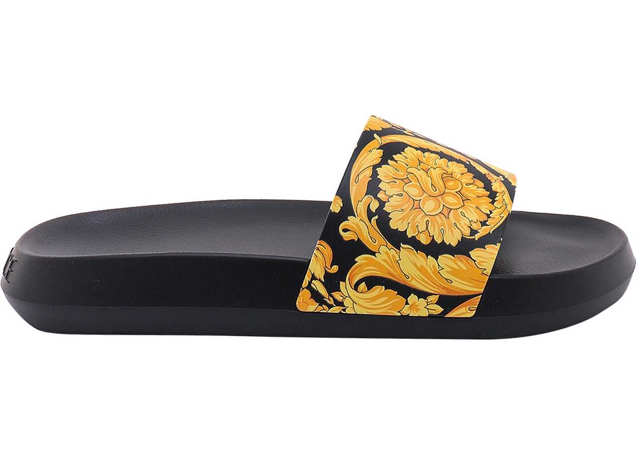 Versace Rubber Sandals BLACK