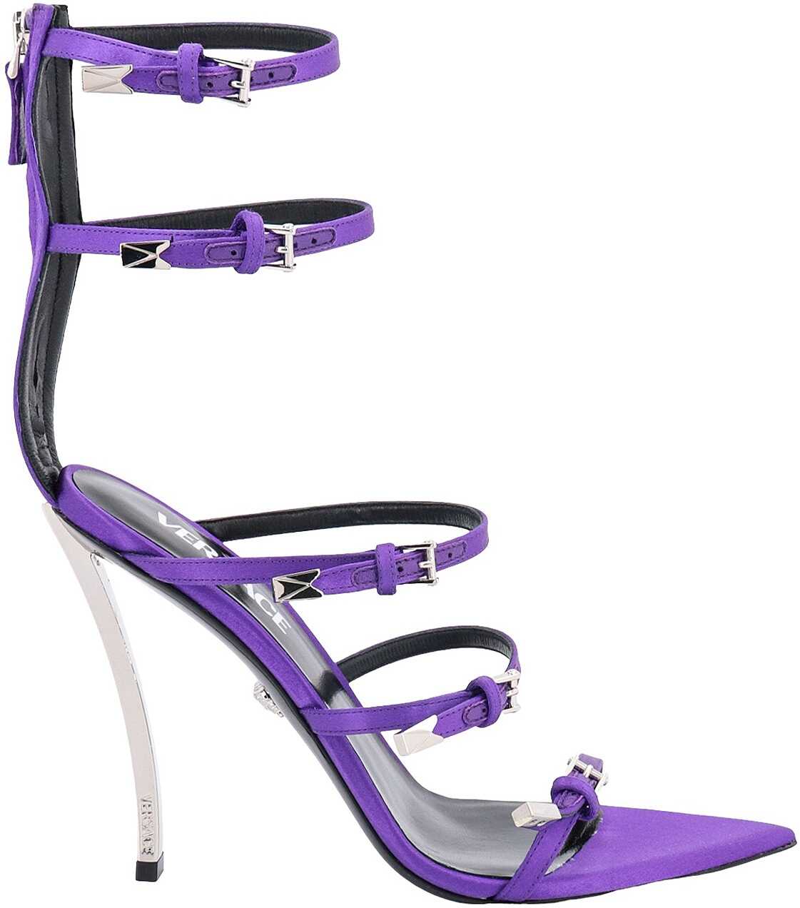 Versace Viscose Sandals PURPLE