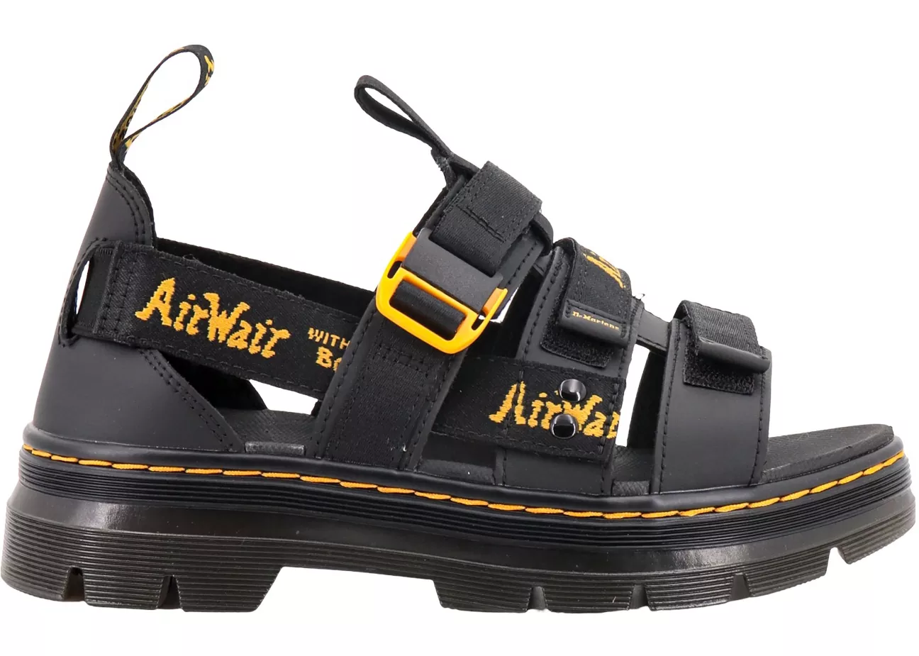 Dr. Martens Leather Sandals BLACK