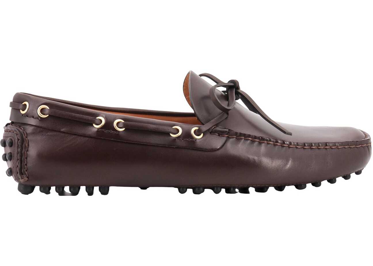 Car Shoe Other Materials Loafers BROWN