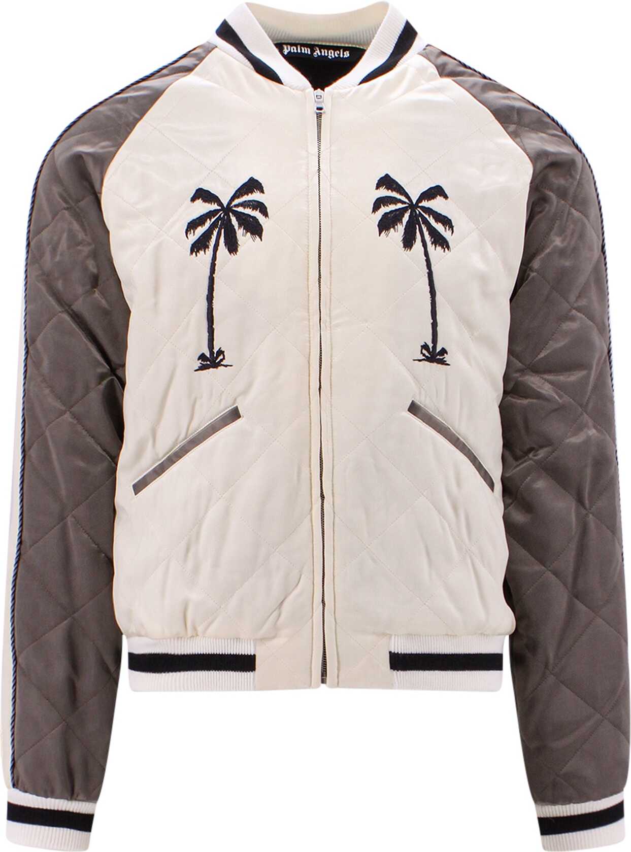 Palm Angels Cupro Jacket BEIGE