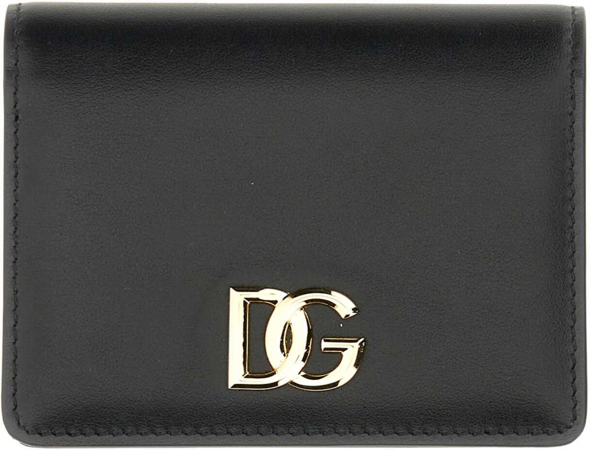 Dolce & Gabbana Continental Small Wallet BLACK