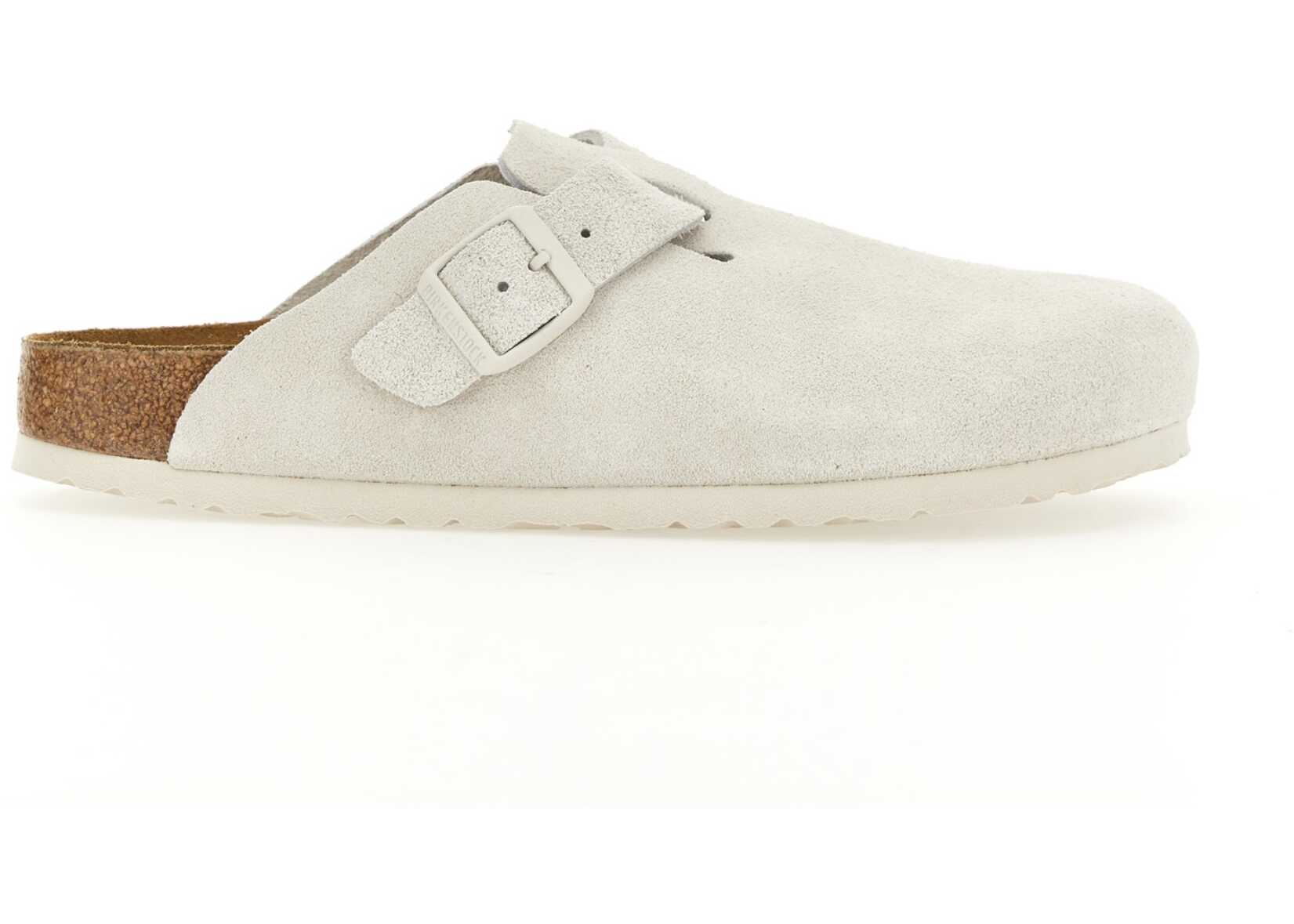 Birkenstock Boston Sandal. WHITE